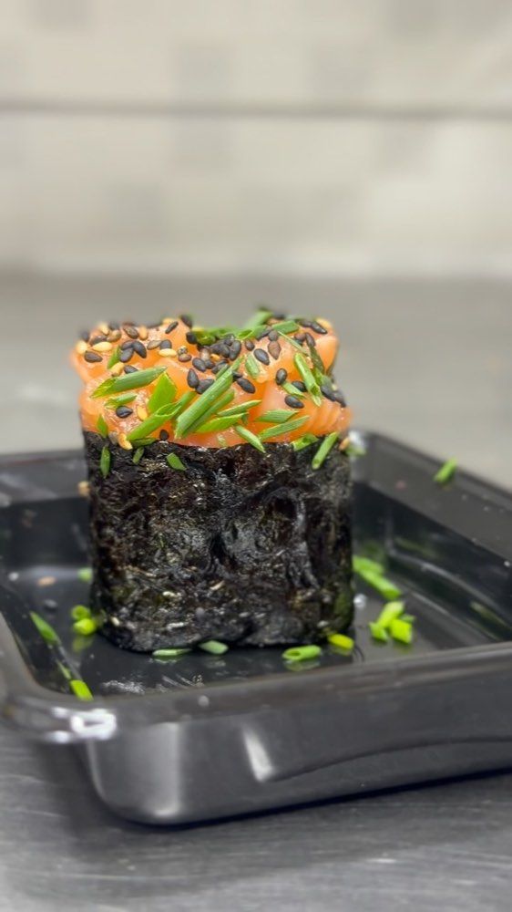 Temaki hot com casquinha crocante